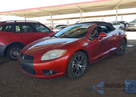 2011 Mitsubishi Eclipse Spyder Gs Sport from USA, damaged, VIN 4A37L5EF4BE002742